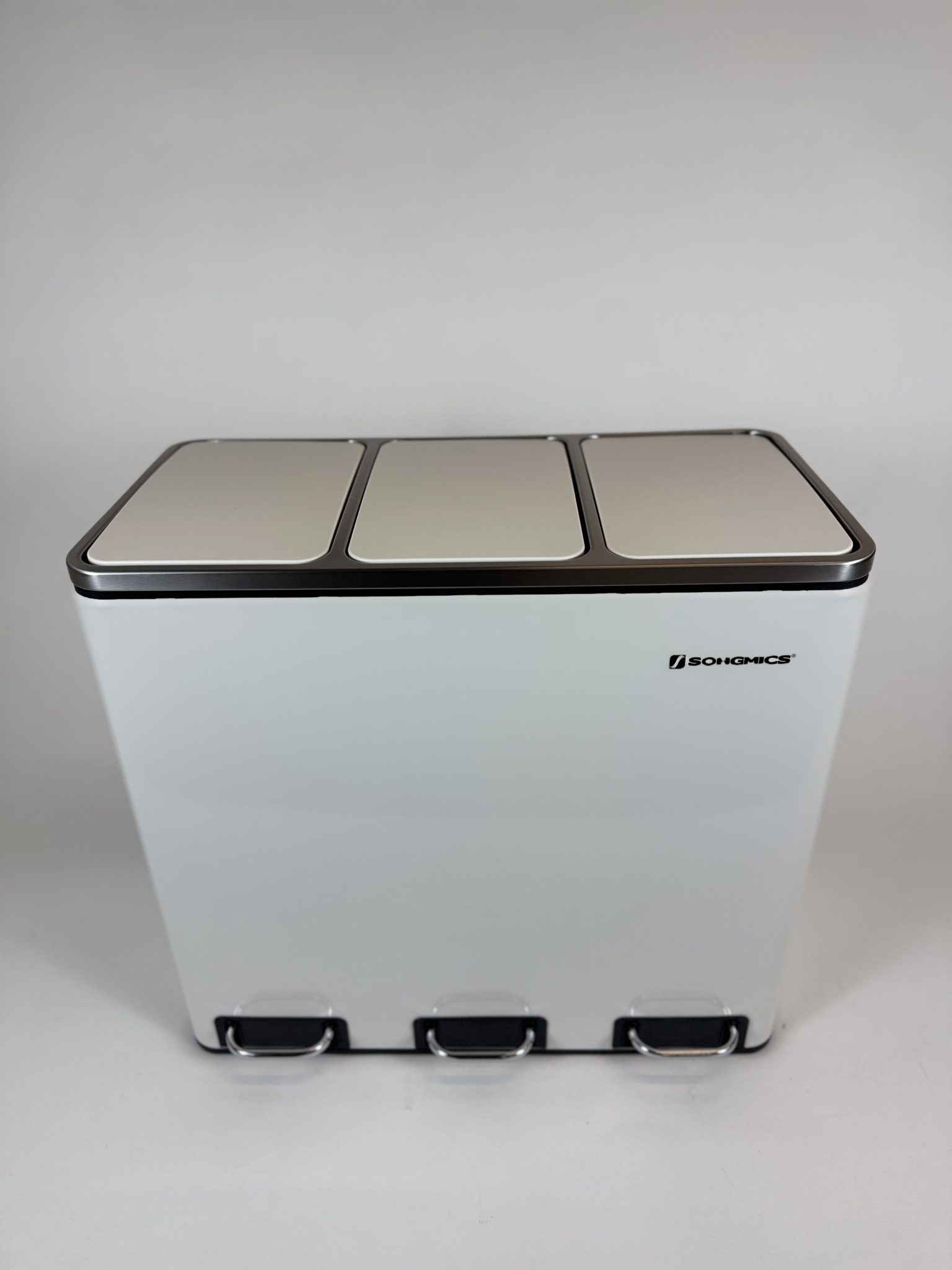 SONGMICS 3x18L rūšiavimo šiukšliadėžė