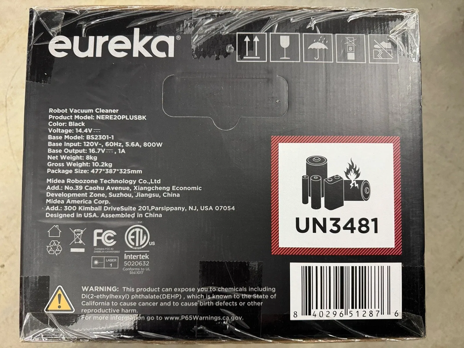 Eureka robotas siurblys