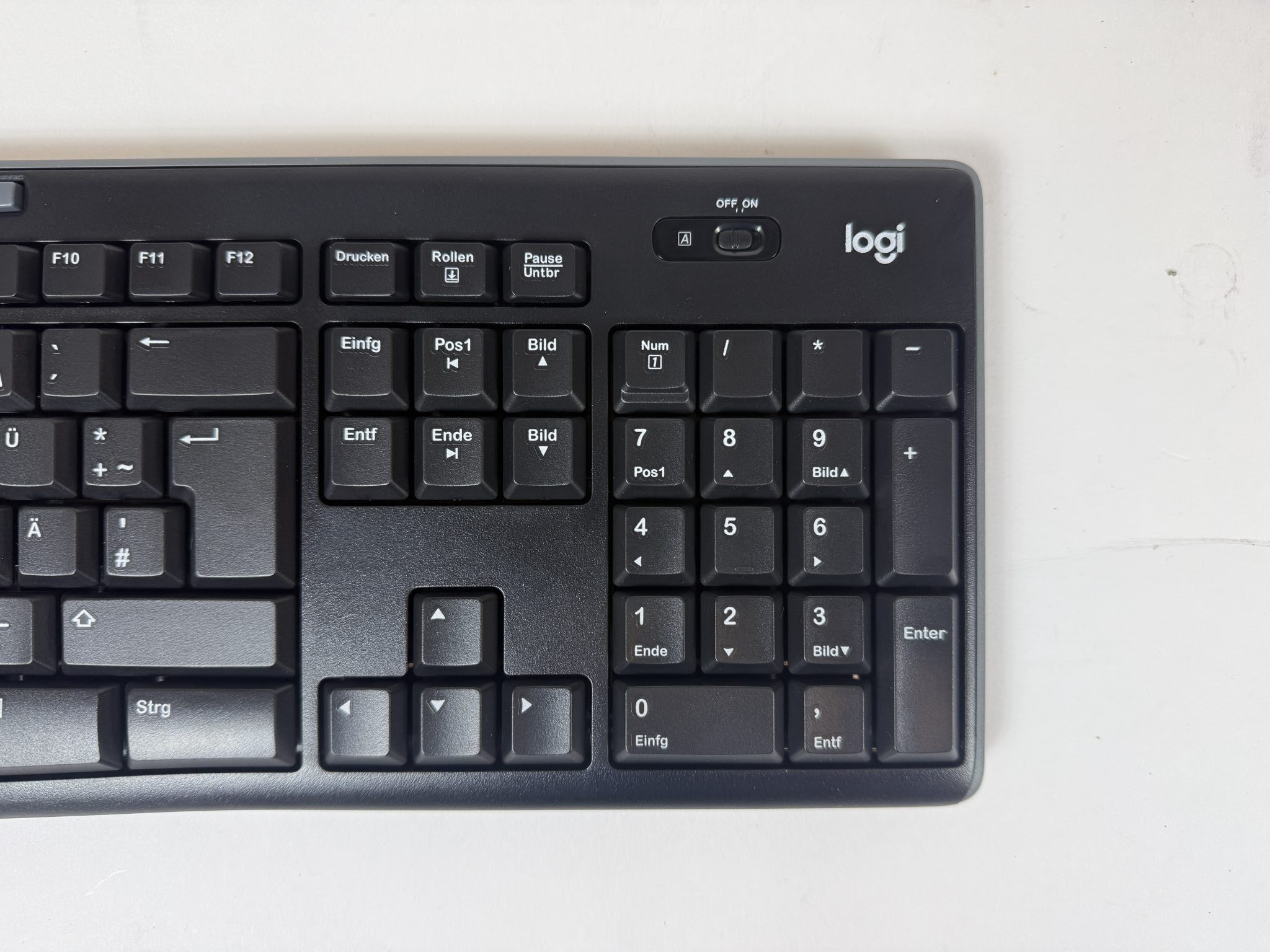Logitech MK270 belaidė klaviatūra
