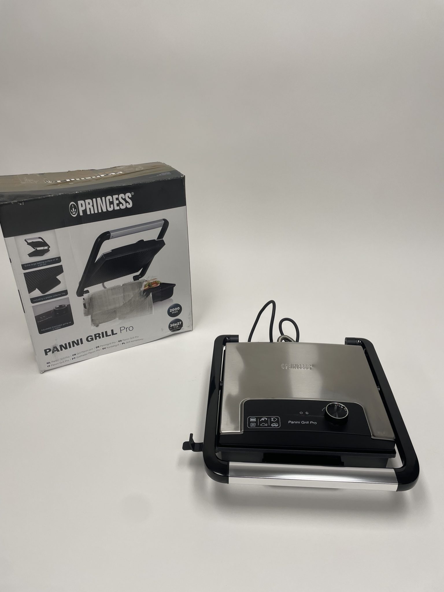 Princess Panini Grill Pro elektrinis grilis