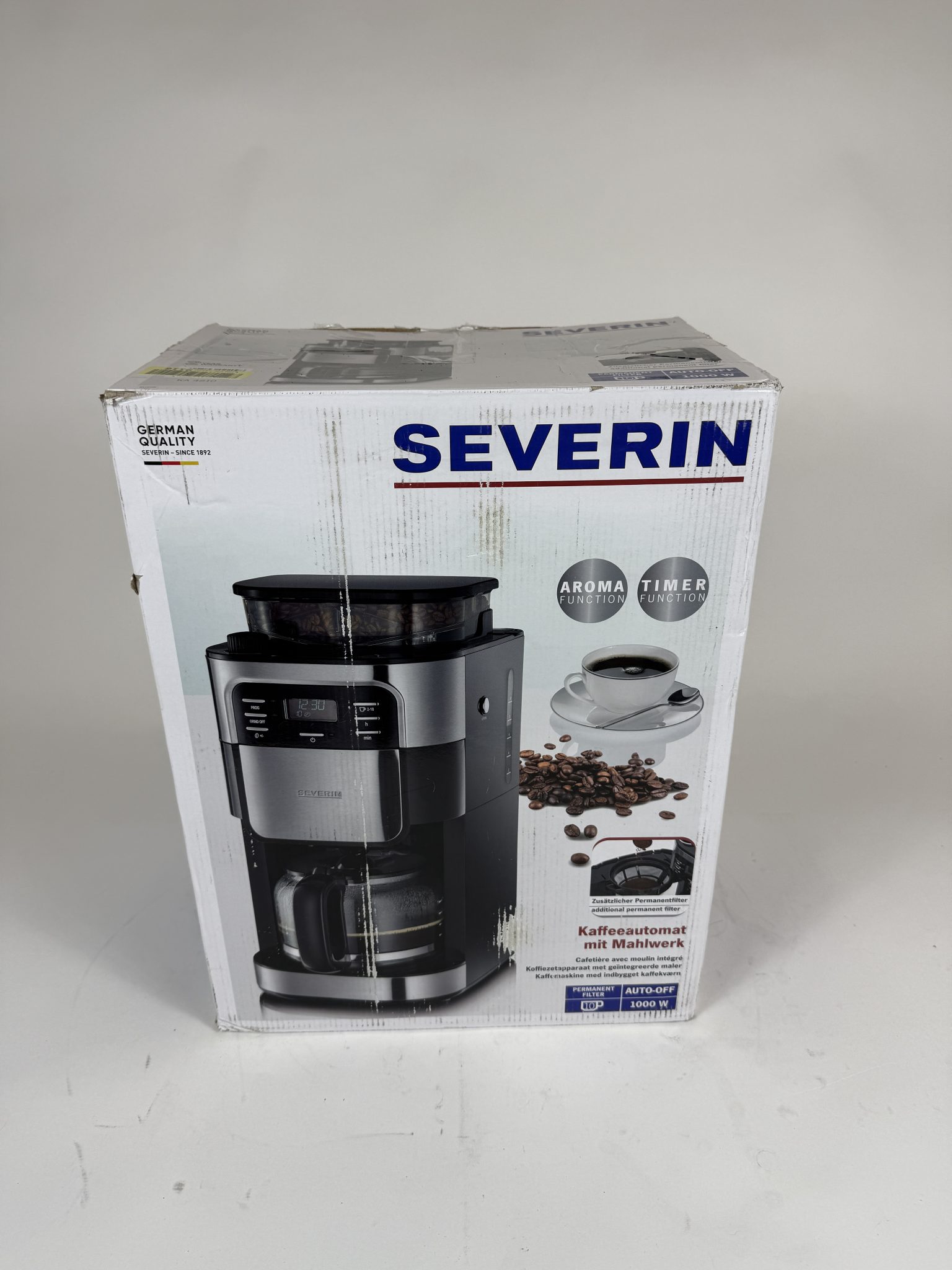 Severin KA 4810 1.37L kavos aparatas