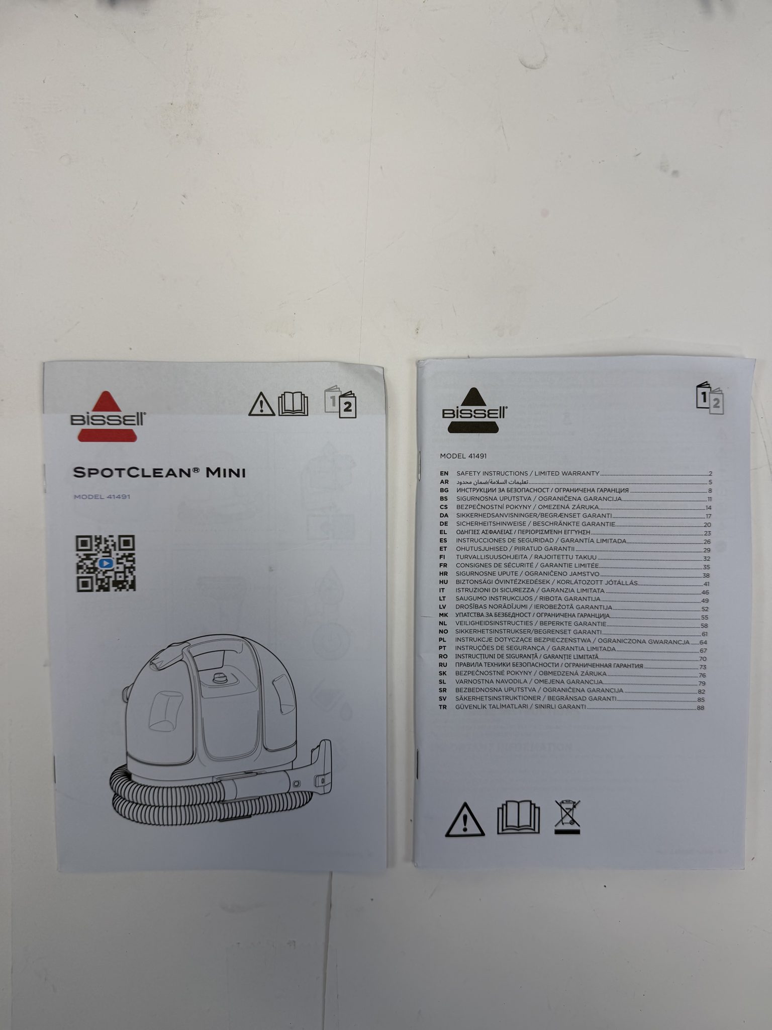 BISSELL SpotClean Mini 41491 nešiojamas kilimų valytuvas
