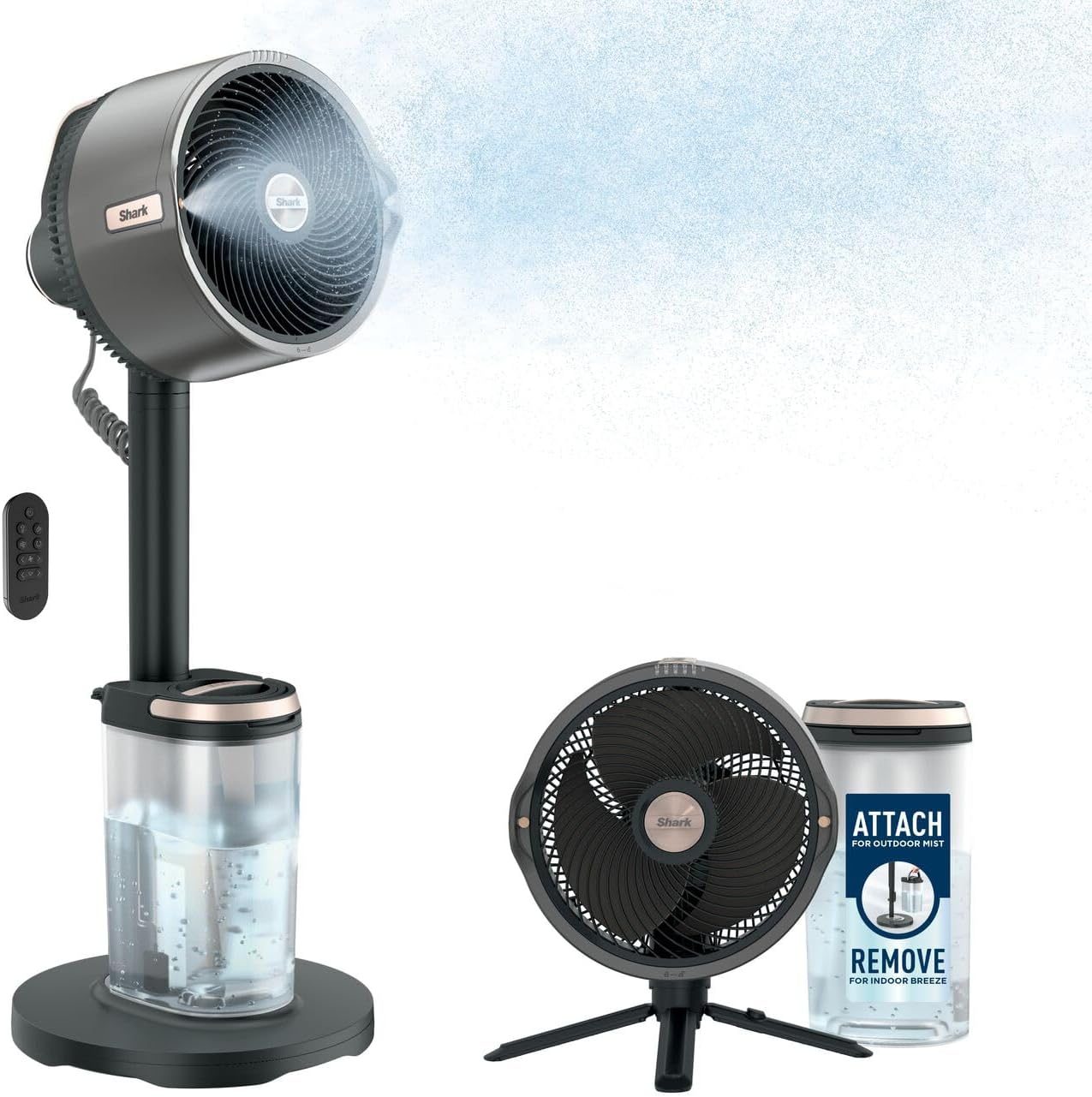 Shark FlexBreeze Pro Mist FA300EU ventiliatorius