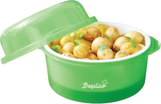 Basilico microwave potato and vegetable pot
