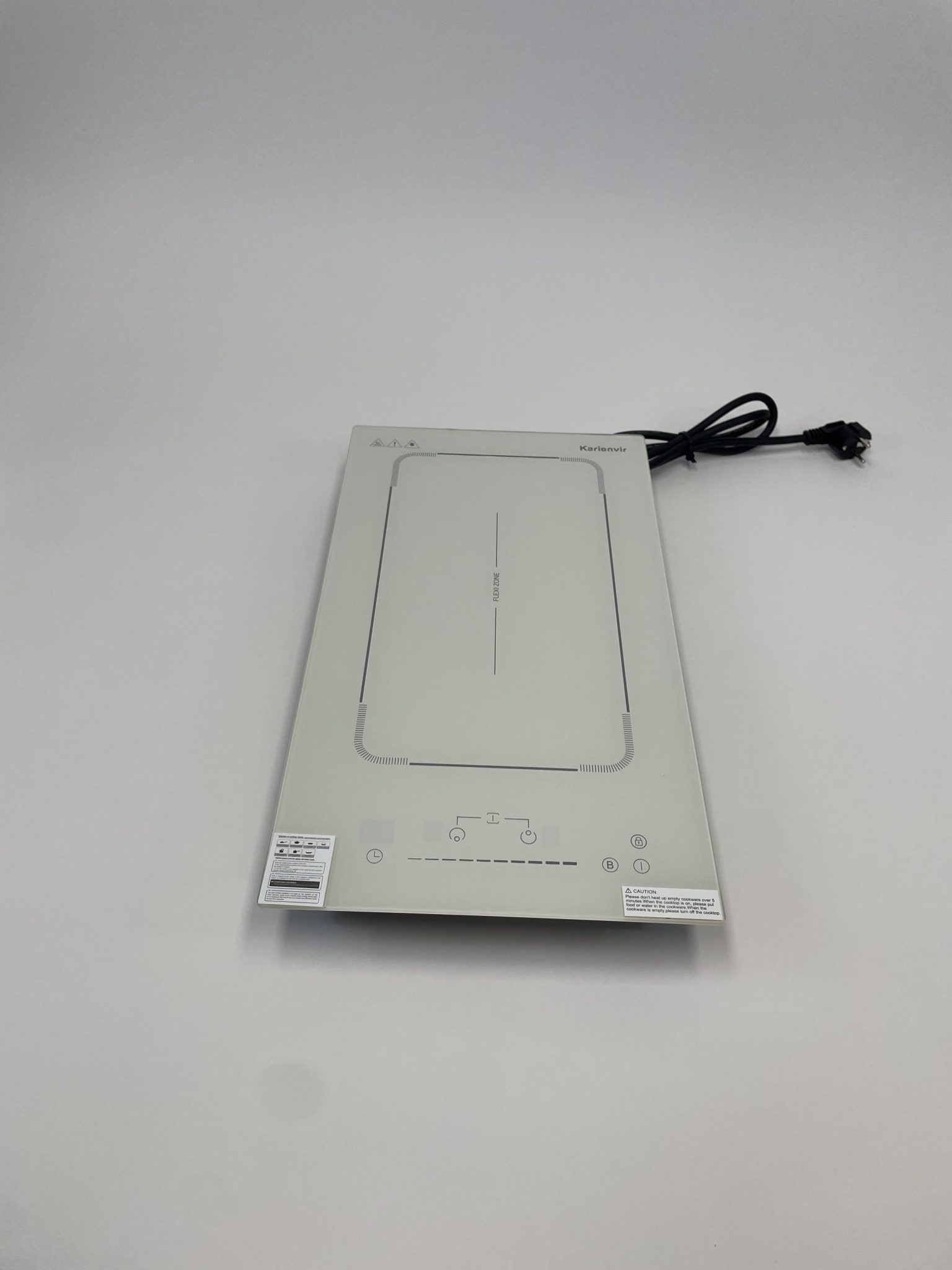 Dviejų kaitviečių indukcinė kaitlentė su Flex Zone ir Booster funkcija